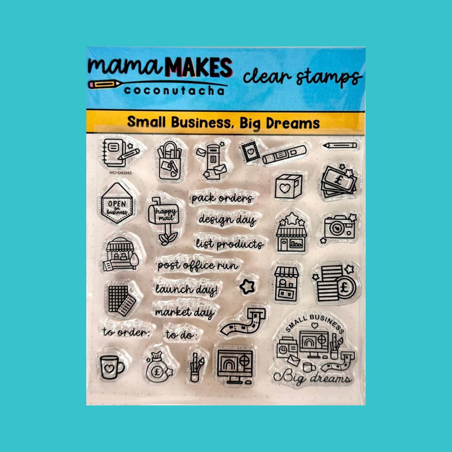 Small Business, Big Dreams Clear Stamp Set