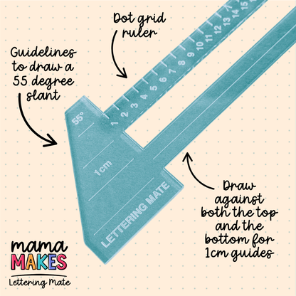 Lettering Mate Acrylic Tool