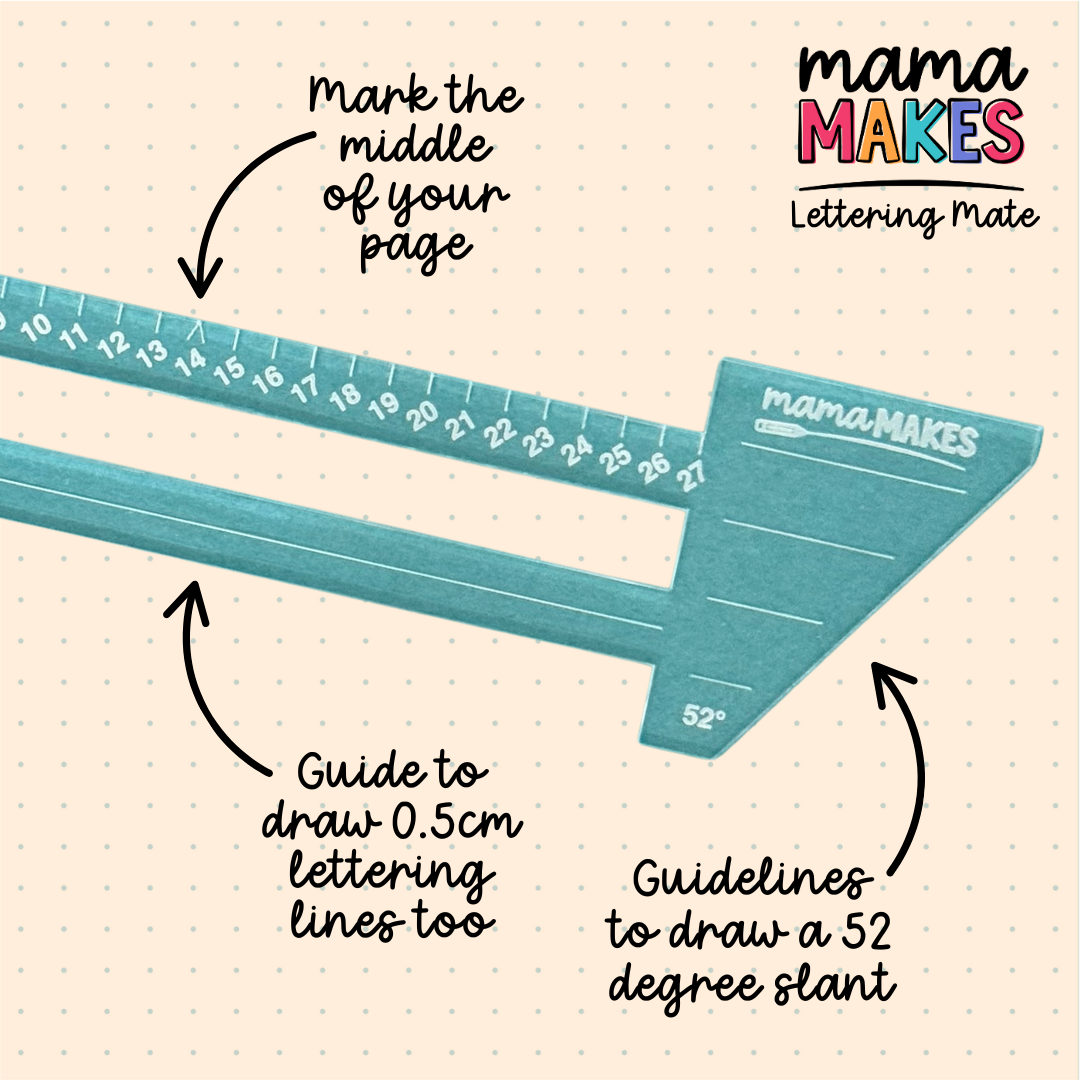Lettering Mate Acrylic Tool