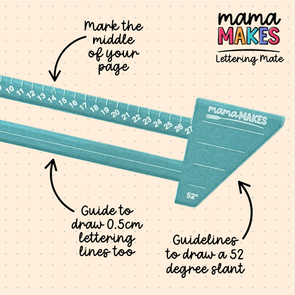 Lettering Mate Acrylic Tool