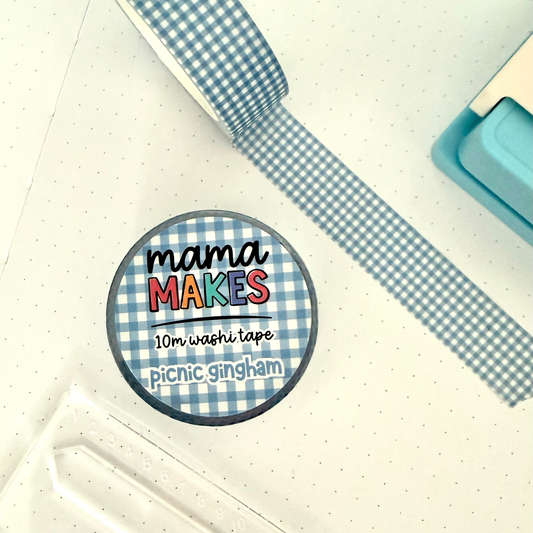 Mama Makes Washi Tape - Picnic Gingham