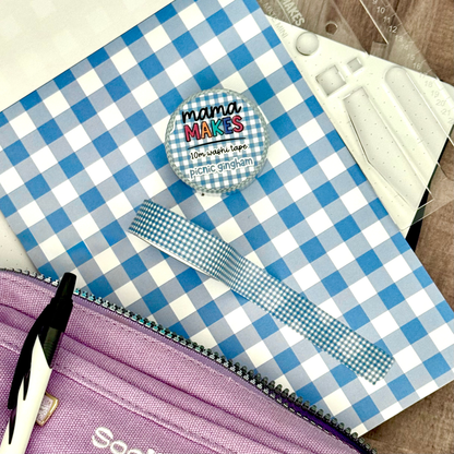 Mama Makes Washi Tape - Picnic Gingham