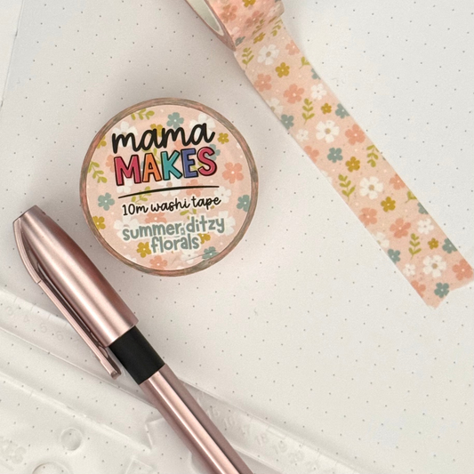 Mama Makes Washi Tape - Summer Ditzy Florals