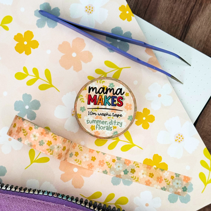Mama Makes Washi Tape - Summer Ditzy Florals