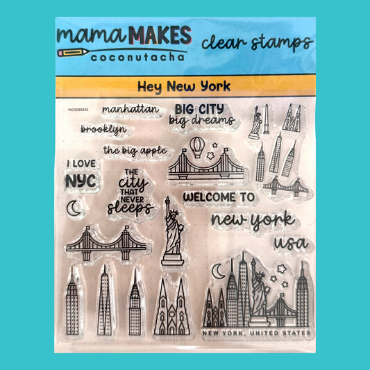 Hey New York Clear Stamp Set