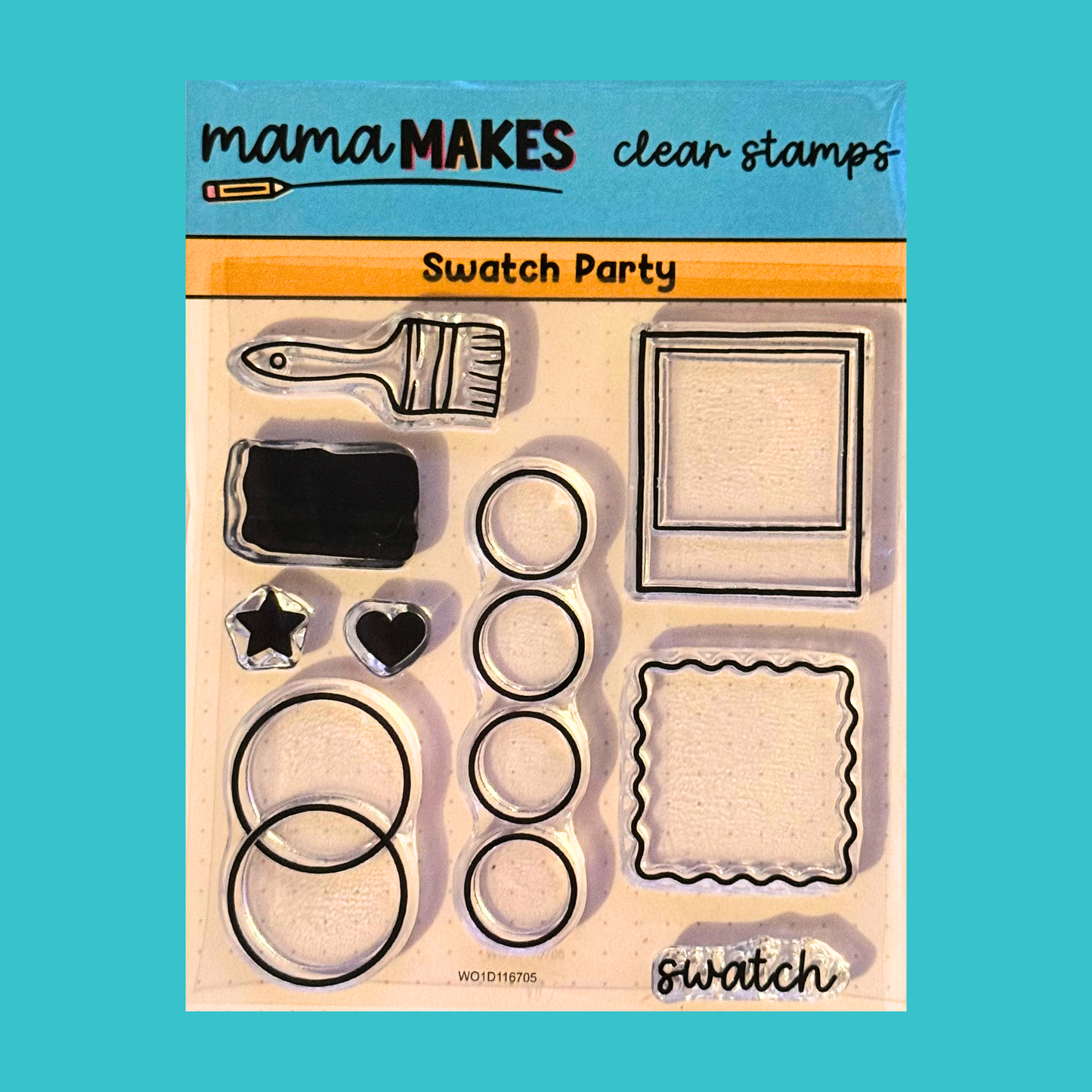 Swatch Party Clear Stamp Set