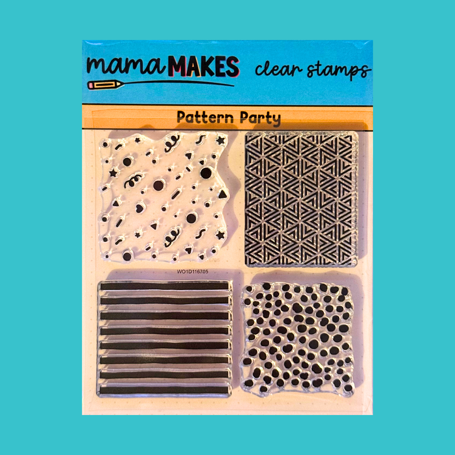 Pattern Party Clear Stamp Set