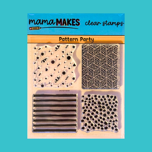 Pattern Party Clear Stamp Set
